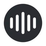Voice Cricle SVG Icon